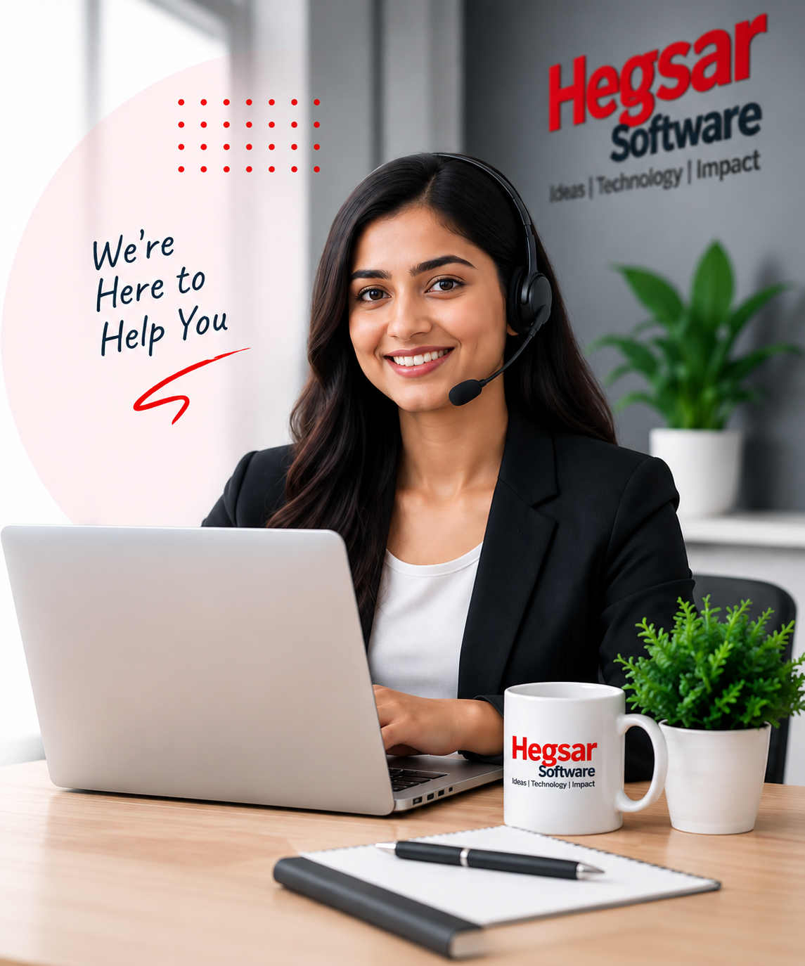 Hegsar Software customer support team